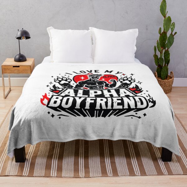 Item preview, I Love My Alpha Boyfriend designed and sold by Mateusz Majcherek.