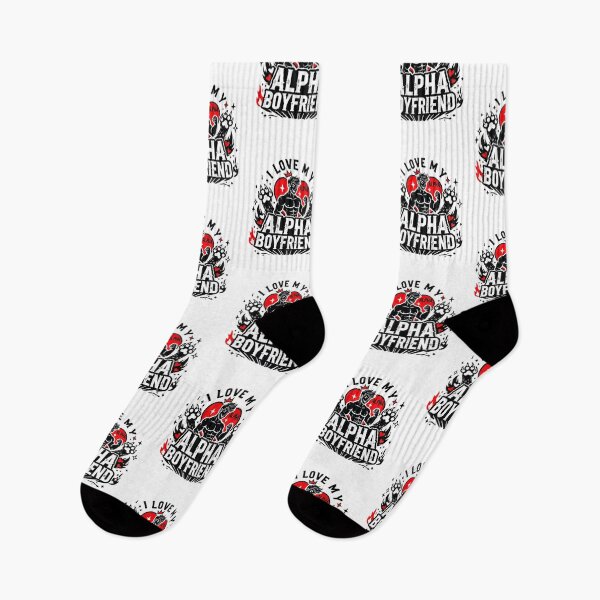 Item preview, I Love My Alpha Boyfriend designed and sold by Mateusz Majcherek.