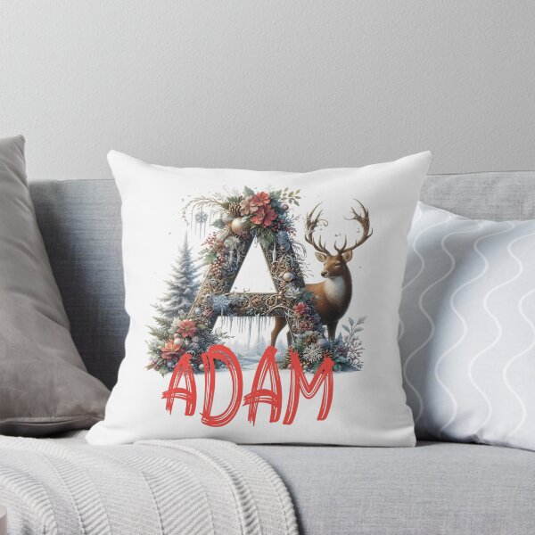 Item preview, Name Adam. My name is Adam. Christmas initial. designed and sold by MagelliShop.