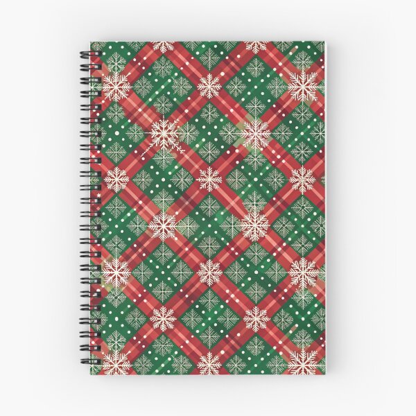 Item preview, Vintage Cozy Christmas Plaid Flannel Snowflake  designed and sold by darkskydelights.