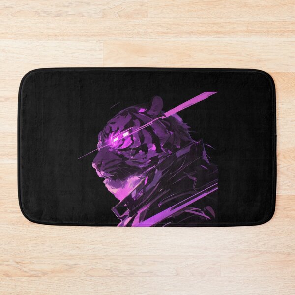 Item preview, Cyber Tiger // Black Tiger // Cool Animal // Cyber Animal // Animal Art // Animal Warrior // Animal Cute Art // Gaming Aesthetic stickers designed and sold by SMARTKIT  DESIGNAGENCY.