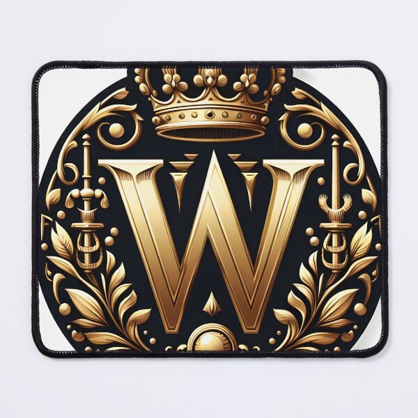 Item preview, Regal Monogram "W" Emblem designed and sold by ShihawyAhmad.