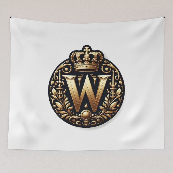 Item preview, Regal Monogram "W" Emblem designed and sold by ShihawyAhmad.
