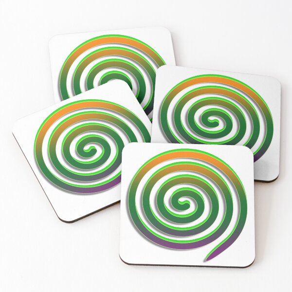 Item preview, 3D Gradient Spiral - Vibrant Illusion designed and sold by 2Blue-Dots.