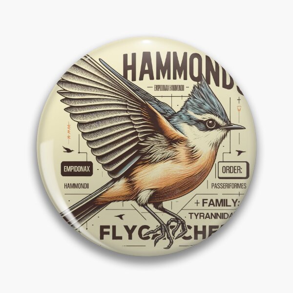 Item preview, Hammond's Flycatcher designed and sold by theAVIARY7.