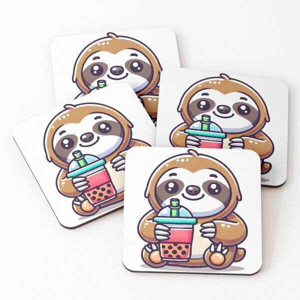 Item preview, Boba Bliss: The Three-Toed Sloth Edition designed and sold by CyberPeakZ.
