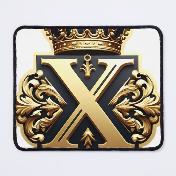 Item preview, Regal Monogram "X" Emblem designed and sold by ShihawyAhmad.