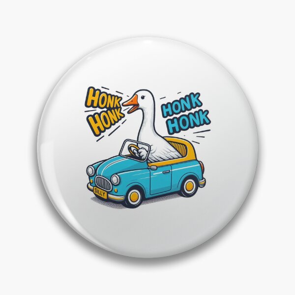 Item preview, Silly Goose Car Blue designed and sold by MisterrAB.