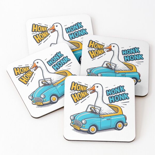 Item preview, Silly Goose Car Blue designed and sold by MisterrAB.
