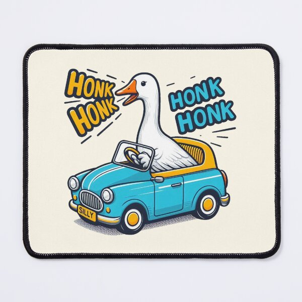 Item preview, Silly Goose Car Blue designed and sold by MisterrAB.