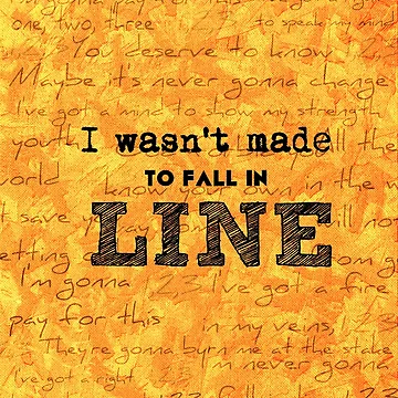 Artwork thumbnail, Fall in Line by IschemicNeuron
