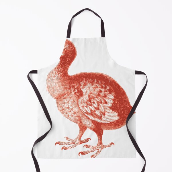 Item preview, Vintage dodo illustration in red designed and sold by Nostalgifique.
