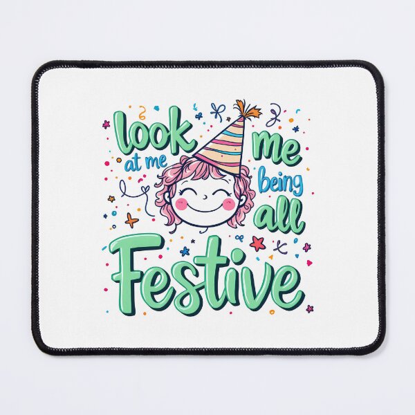 Item preview, funny christmas Look at me being all festive christmas gift designed and sold by INK-Creations.