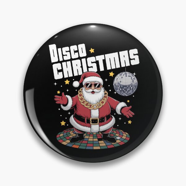 Item preview, Disco Santa Dancing On The Colorful Floor designed and sold by Promoc.