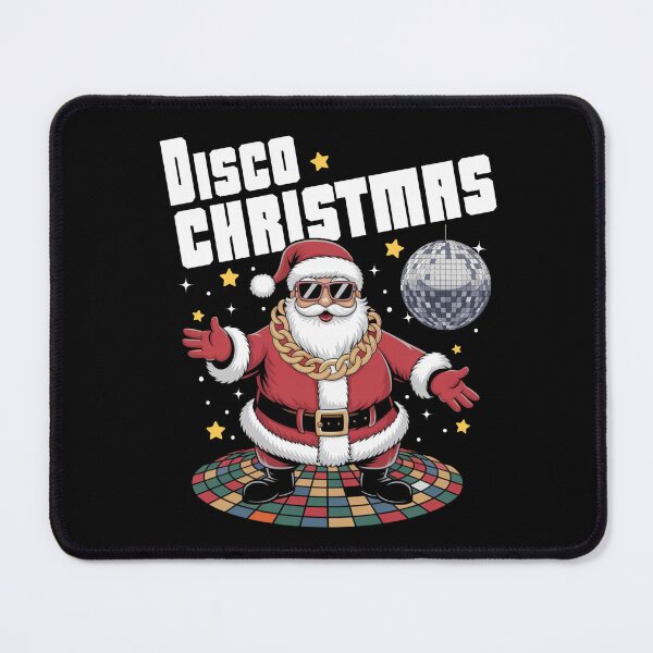 Item preview, Disco Santa Dancing On The Colorful Floor designed and sold by Promoc.