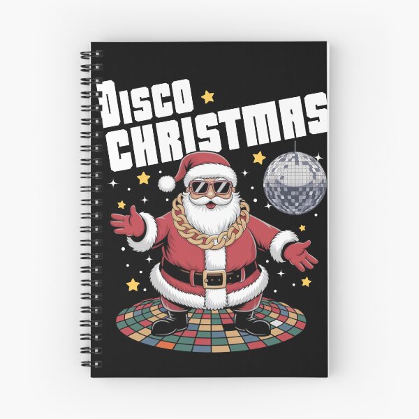 Item preview, Disco Santa Dancing On The Colorful Floor designed and sold by Promoc.
