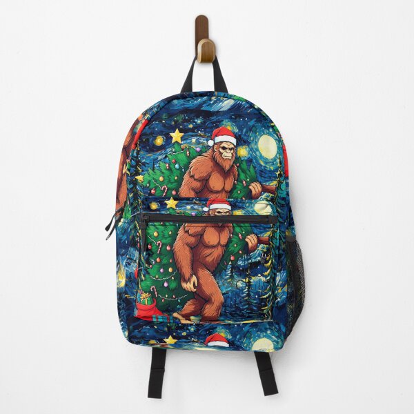 Item preview, Sasquatch starry night in Christmas ,xmas 2024 designed and sold by erozzz.