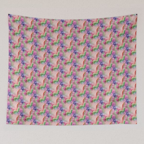 Item preview, Dream World: A Gentle Symphony of Color and Flow, Pattern, Unique designed and sold by villacreativa.