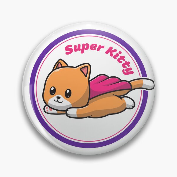 Item preview, Super Kitty designed and sold by SophieandOlive.
