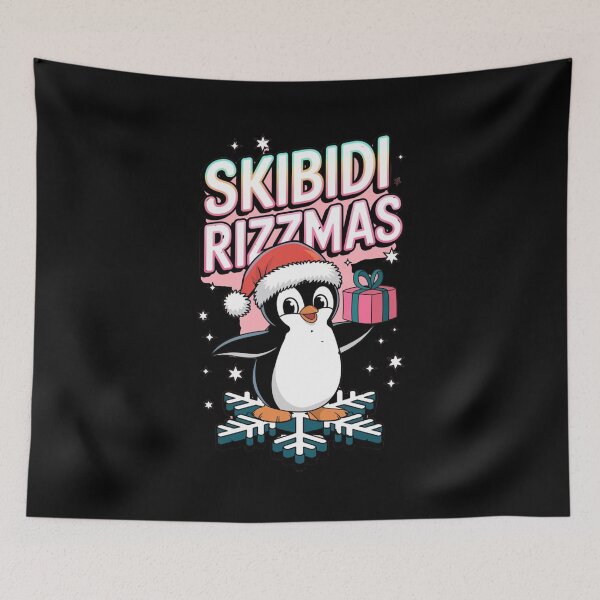 Item preview, Skibi Rizzmas Penguin designed and sold by Redgiant87x.