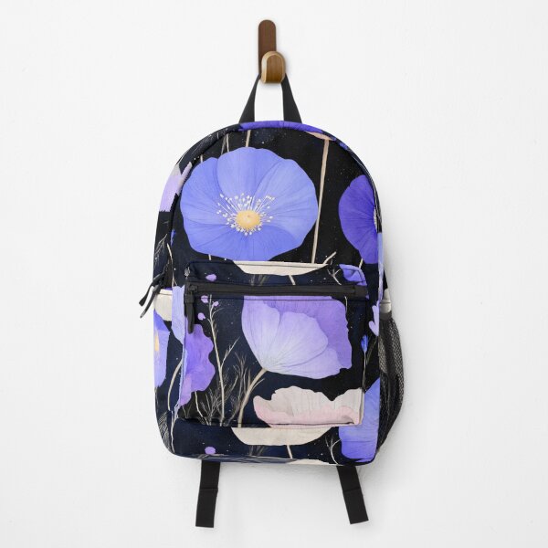 Item preview, Midnight Blossoms - A Dance in Violet and White designed and sold by MindKunst.