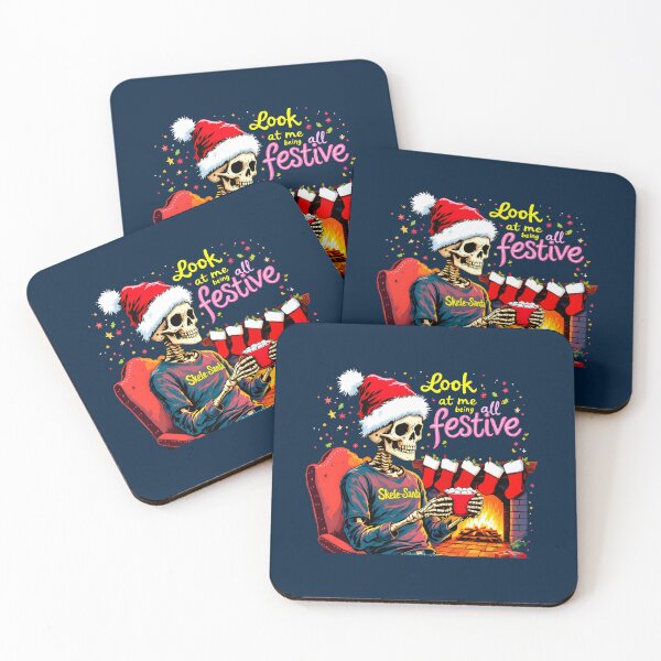 Item preview, Look At Me Being All Festive christmas quotes designed and sold by INK-Creations.
