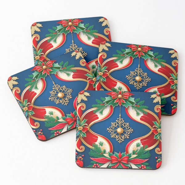 Item preview, Elegant and Festive Christmas Pattern Design designed and sold by GrizzlyCollective.