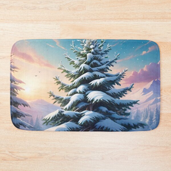 Item preview, Frozen Christmas Tree Sparkling in the Snow designed and sold by GrizzlyCollective.