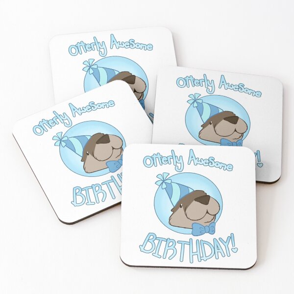 Item preview, Otterly Awesome Birthday! designed and sold by Ashs-Designs.
