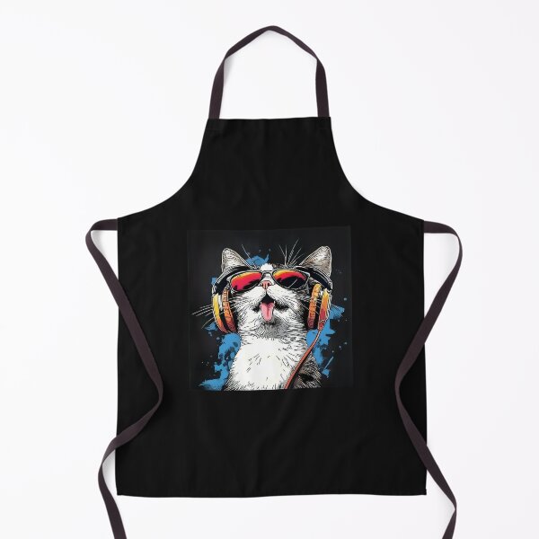 Item preview, Funny cat listens to music designed and sold by I-R-A.