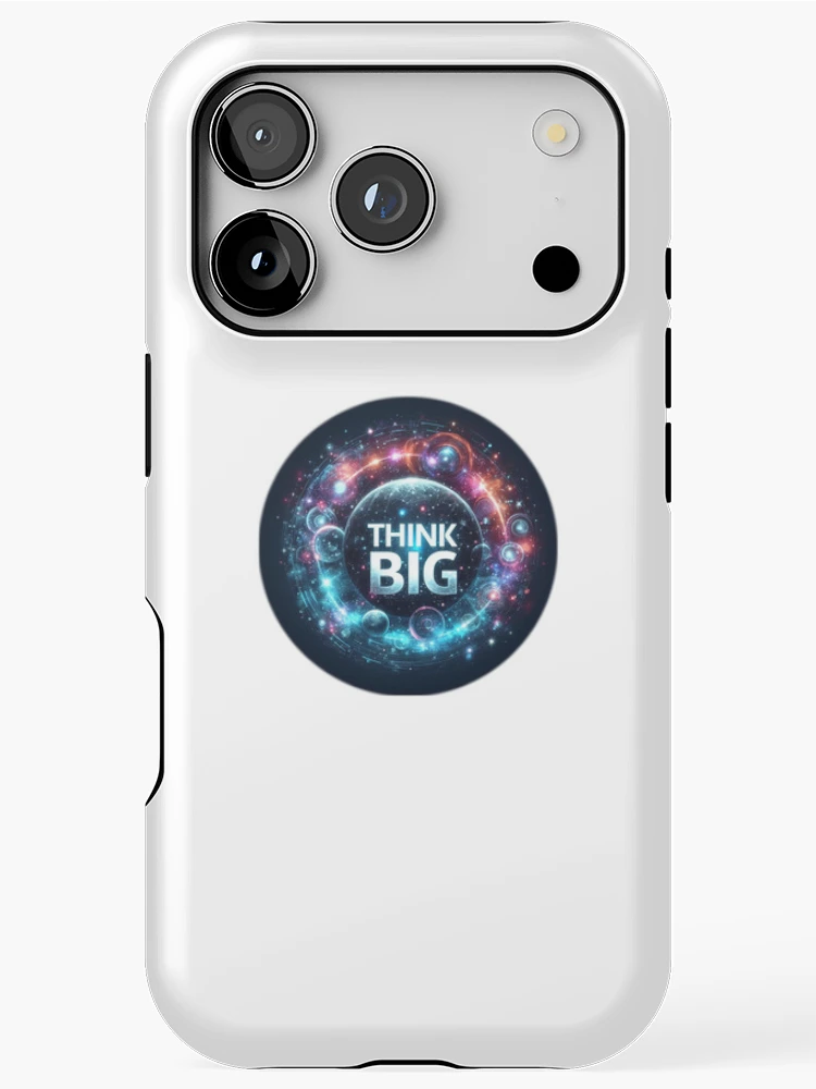 Thumbnail 1 of 4, iPhone Case, Think Big designed and sold by Monem-RASH.