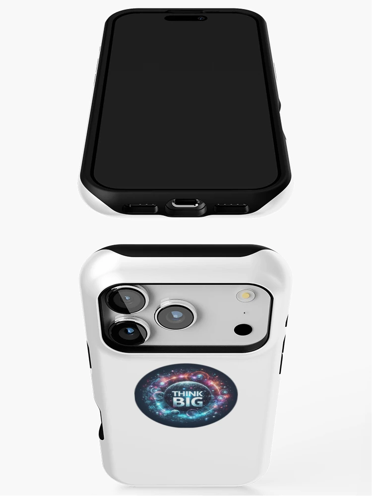 Thumbnail 3 of 4, iPhone Case, Think Big designed and sold by Monem-RASH.