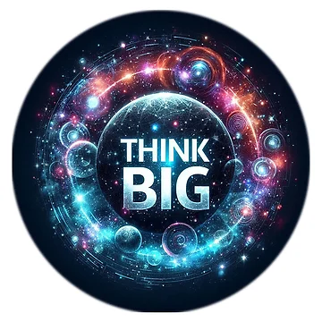 Artwork thumbnail, Think Big by Monem-RASH