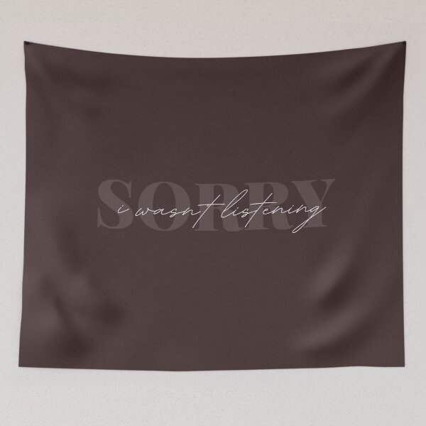 Item preview, sorry i wasn’t listening، essential T-shirt designed and sold by Barrouhou56789.