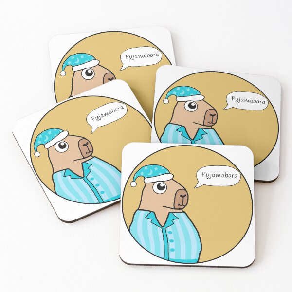 Item preview, Pyjamabara Capybara! designed and sold by ProfanityFarm.