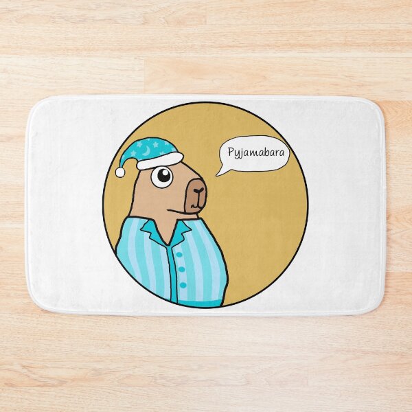 Item preview, Pyjamabara Capybara! designed and sold by ProfanityFarm.