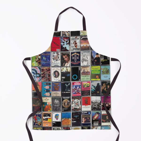 Aperçu de l'œuvre Les plus belles musiques de Californie – Pochette d'album à cassette vintage créée et vendue par Mr Mustard Prints.