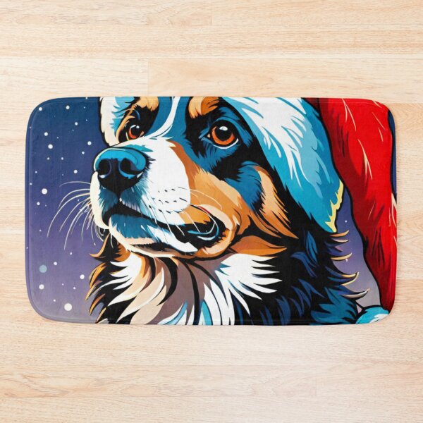 Item preview, Cute Dog Ready for Christmas Fun designed and sold by GrizzlyCollective.