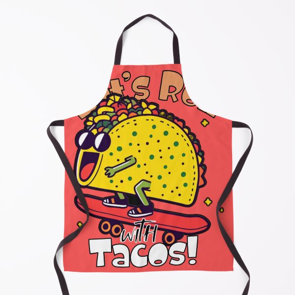 Item preview, Let’s Roll with Tacos – Whimsical Taco Skateboard T-Shirt designed and sold by CoolEnthusias.