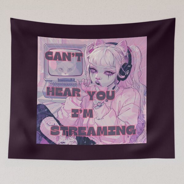 Item preview, Sorry I can't hear you, I'm Streaming designed and sold by PitchBlackIcon.
