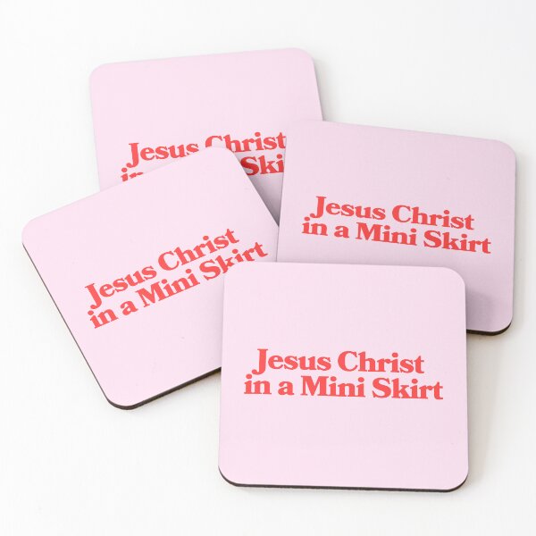 Item preview, Jesus Christ in a Mini Skirt Meg Smith designed and sold by Morton Designs.
