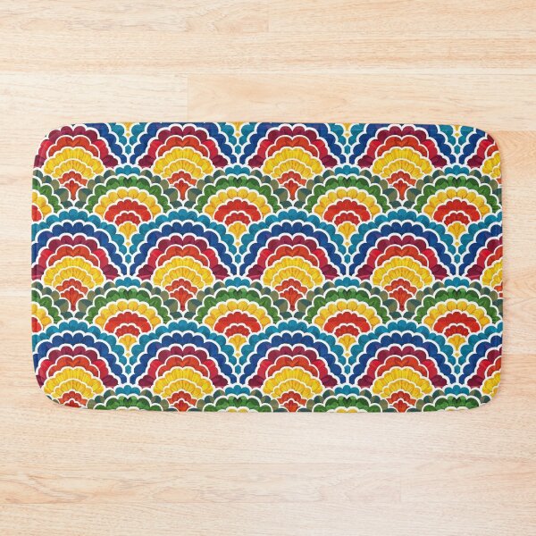 Item preview, Bright Rainbow Faux Crochet Pattern designed and sold by darkskydelights.