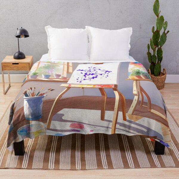 Item preview, Caballete de pintura con materiales de arte designed and sold by Lily Lola.