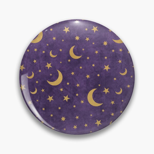 Item preview, Celestial Velvet - Gold Purple designed and sold by L'Atelier de Milu.