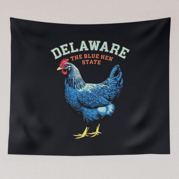 Item preview, Delaware The Blue Hen State Quote designed and sold by TheArtOfPat.