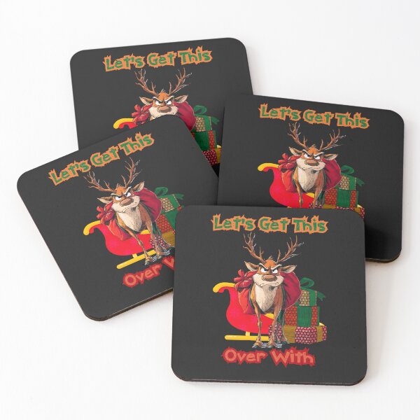 Item preview, Reluctant Reindeer Christmas Attitude designed and sold by DominEdge.
