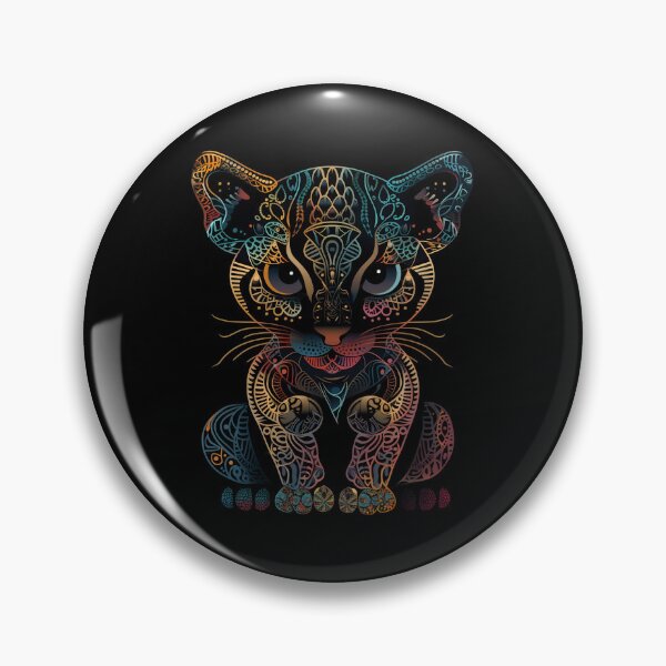 Item preview, Stylized Baby Ocelot 1 designed and sold by HarmonyTheKoala.