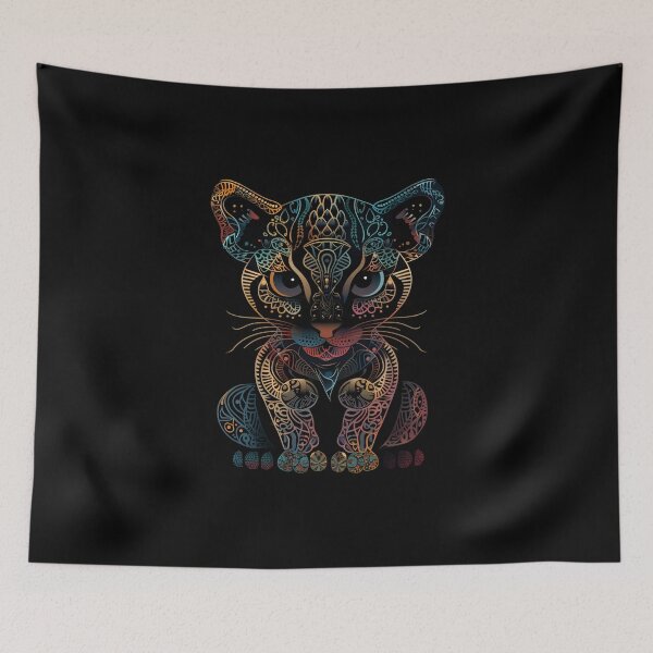 Item preview, Stylized Baby Ocelot 1 designed and sold by HarmonyTheKoala.