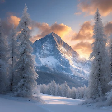Artwork thumbnail, First Snowfall by John Patrick