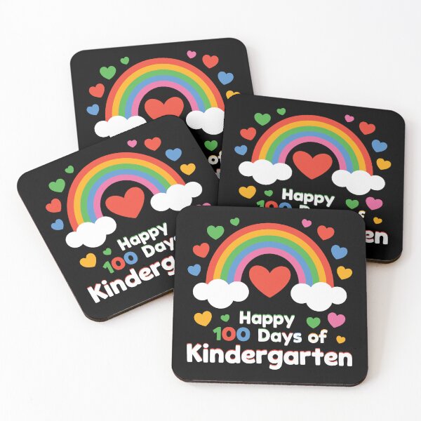 Item preview, 100 Days of Kindergarten Rainbow designed and sold by Meme-shirt.